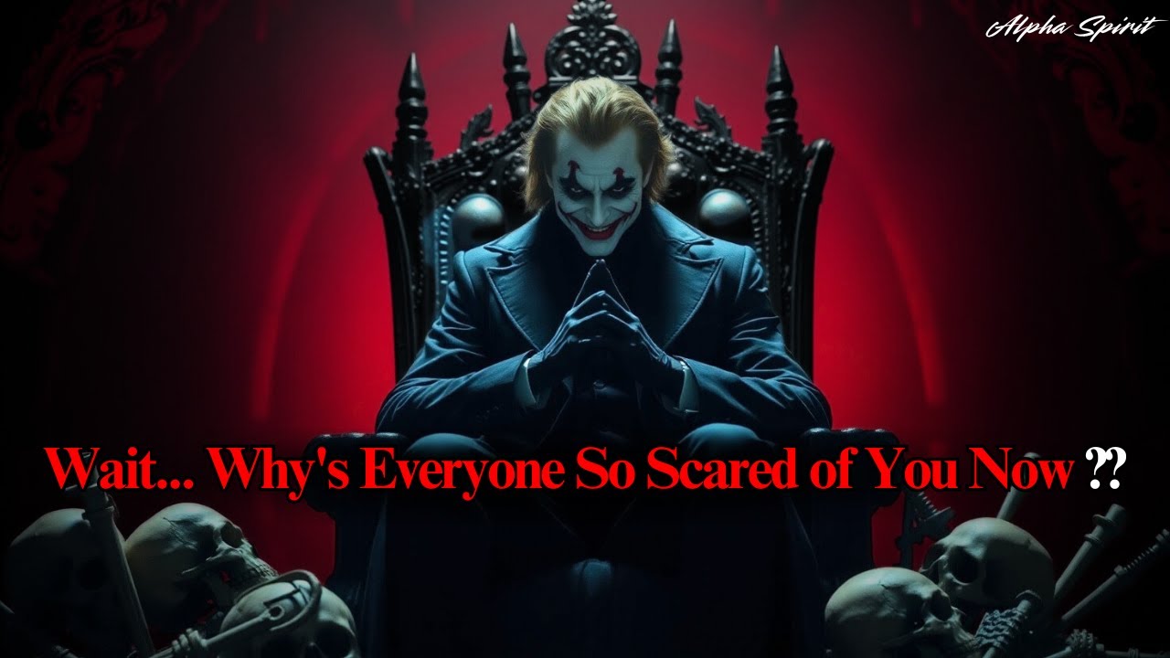 You’ve Been Quiet For A While… Now They Know You’re Not Their Puppet💀 - Joker Speech Dark Motivation