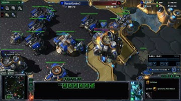 StarCraft II - TVP - 3Gate Proxy Zealot Rush Defense Micro - Interactive Highlights in the comments