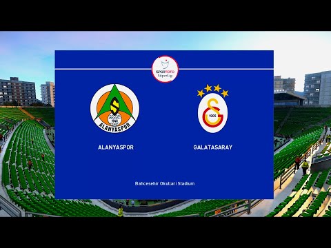 Alanyaspor vs Galatasaray | 2019-20 Süper Lig | PES 2020