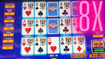 Vegas 9 Nov: My best hand on Stack Em High -Aces