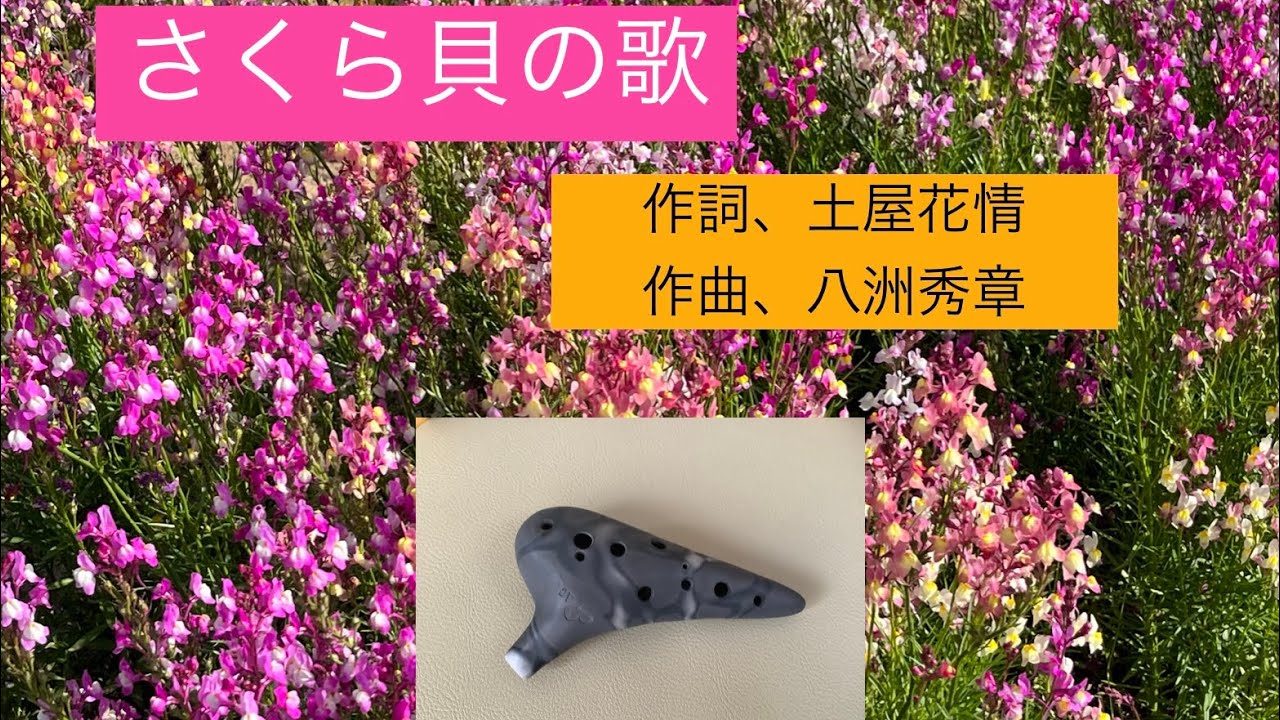 さくら貝の歌 【オカリナカバー】 YouTube さくら貝の歌 【オカリナカバー】 YouTube