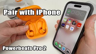 Powerbeats Pro 2 : How to Pair With Your iPhone (2 Ways)