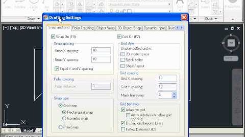 025 ПРИВЯЗКИ Snap Grid, Привязка к сетке