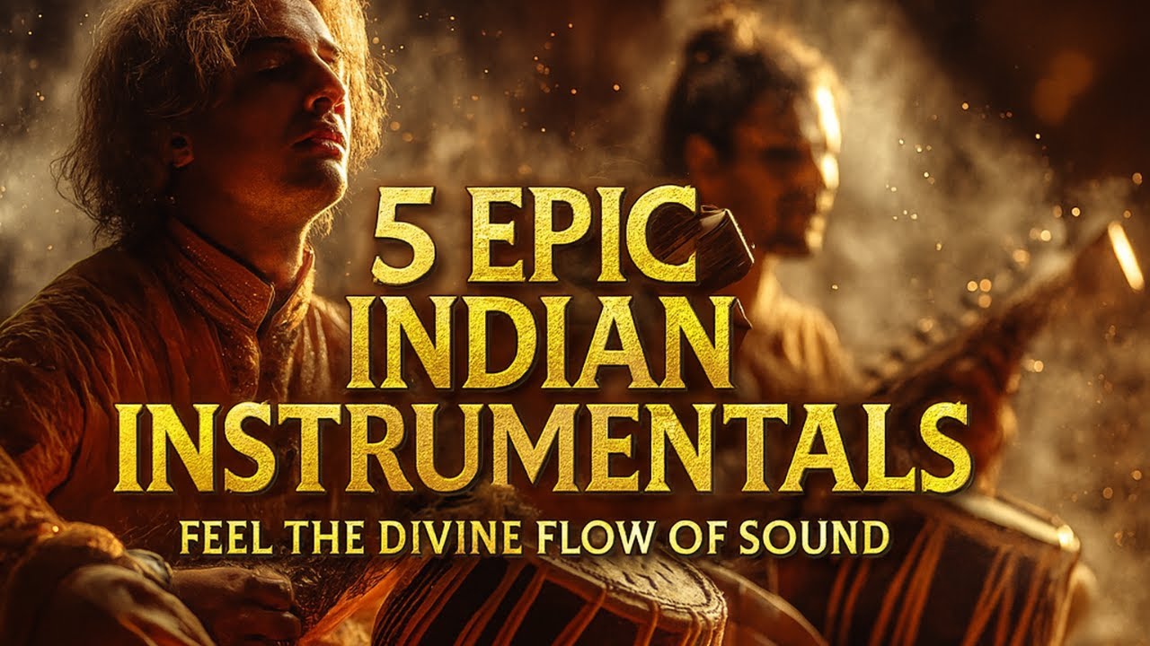 5 Epic Indian Instrumentals | Feel the Divine Flow
