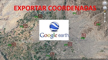 COMO EXPORTAR COORDENADAS DESDE EARTH A EXCEL CON GLOBAL MAPPER