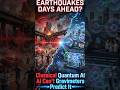 Quantum AI Gravimeters Predict Earthquakes Days Ahead! Classical AI Can't