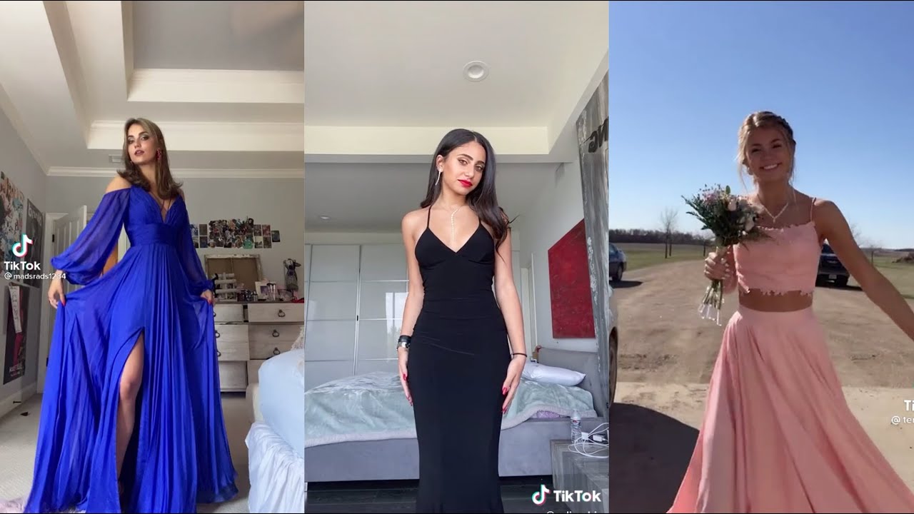 PROM DRESS PART 5 👗 || TIKTOKBOO - YouTube