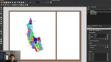 Quantum GIS (QGIS) Tutorial - Print Layout Peta