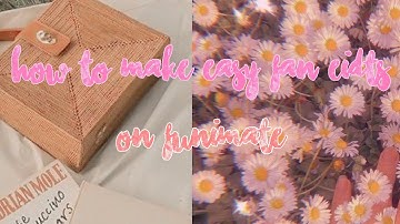 How to make a fan edit on funimate(easy)💗🌸