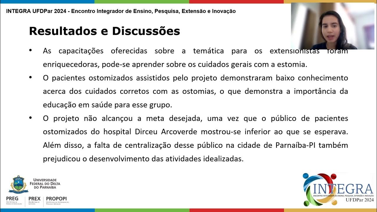 Integra UFDPar 2024 Manoele Maria Araujo de Sousa YouTube
