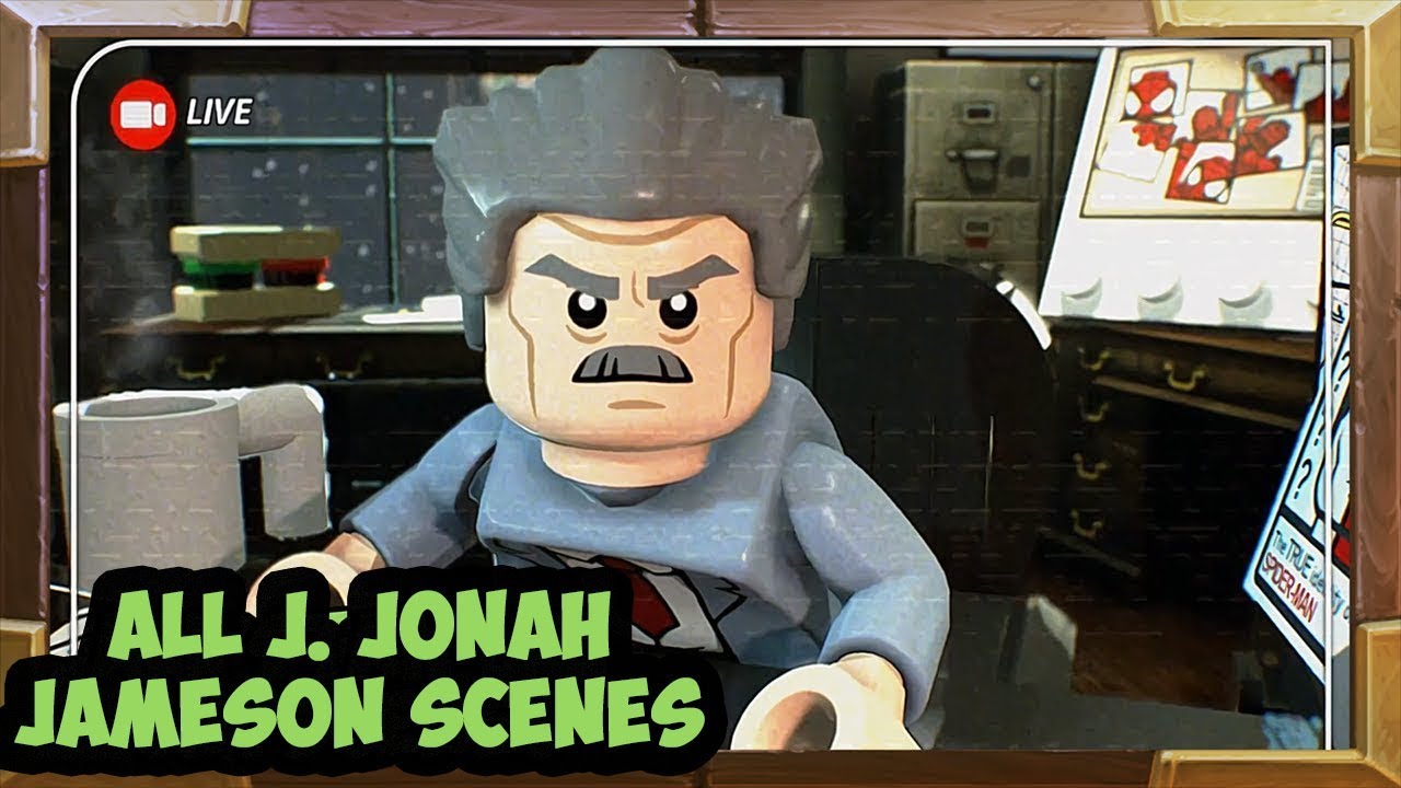Lego Marvel Super Heroes 2 All J Jonah Jameson Missions Load Scenes Youtube