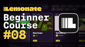 Lemonate Game Engine Tutorial #08 | Build your first game [Beginner Course] | Publishing