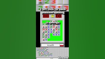 Minesweeper Iceberg - 3bv #shorts  #minesweeper #iceberg