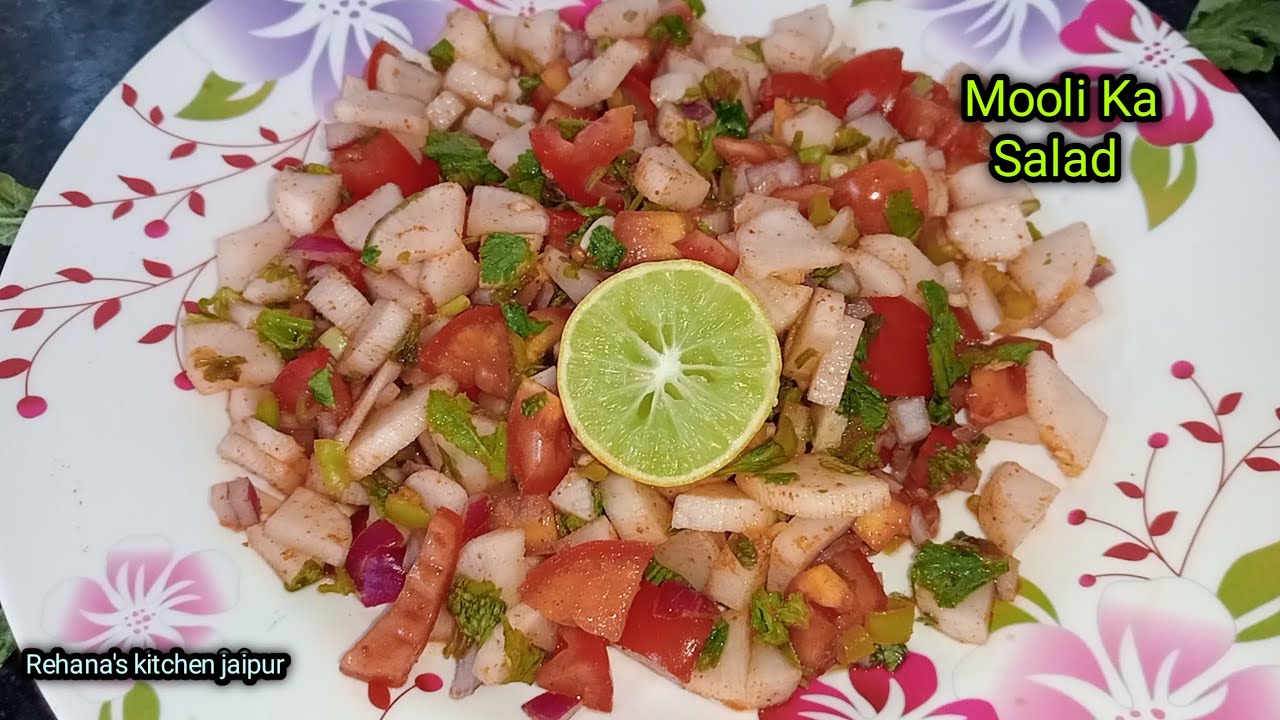Mooli Ka Salad Recipe | Bahut hi healthy Bahut hi chatpata mooli ka salad | How to make Salad