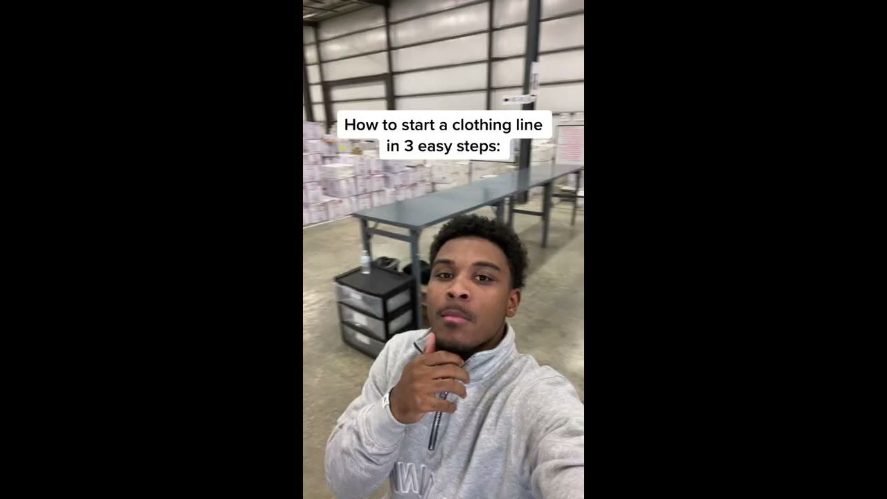 How To Start A Clothing Line In 3 EASY Steps 