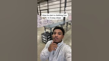 How to Start a Clothing Line in 3 EASY Steps 👕