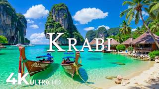 FLYING OVER KRABI (4K UHD) – Soothing Music Along With Beautiful Nature Video - 4K Video ULTRA HD