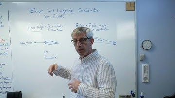 Lagrangian and Eulerian Coordinates for Fluid Flow - Brain Waves