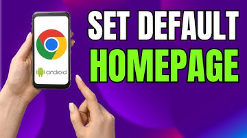 How to SET Your Default Homepage in Google Chrome on Android NOW!