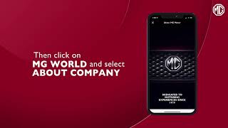My MG App| Information About the brand MG screenshot 1