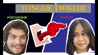 TRYING Tongue Twister (PORTUGUESE and TAGALOG) Language Test