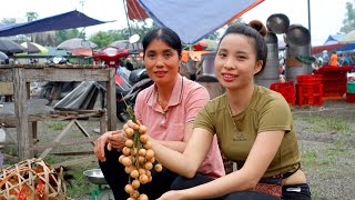 FULL VIDEO : Harvest vegetables,fruits and catch chickens Goes to the market sell  Ana Bushcraft