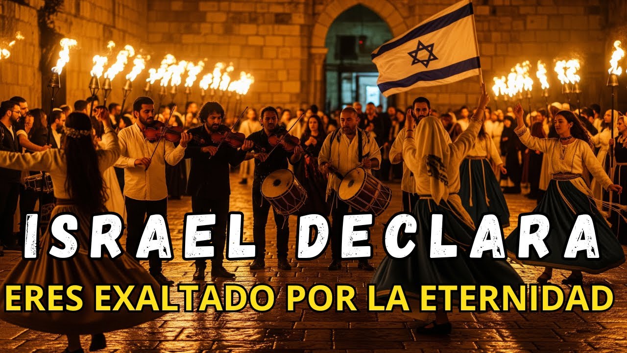 ERES EXALTADO POR LA ETERNIDAD | Adoración Hebrea con Júbilo Profético en SIÓN 🇮🇱