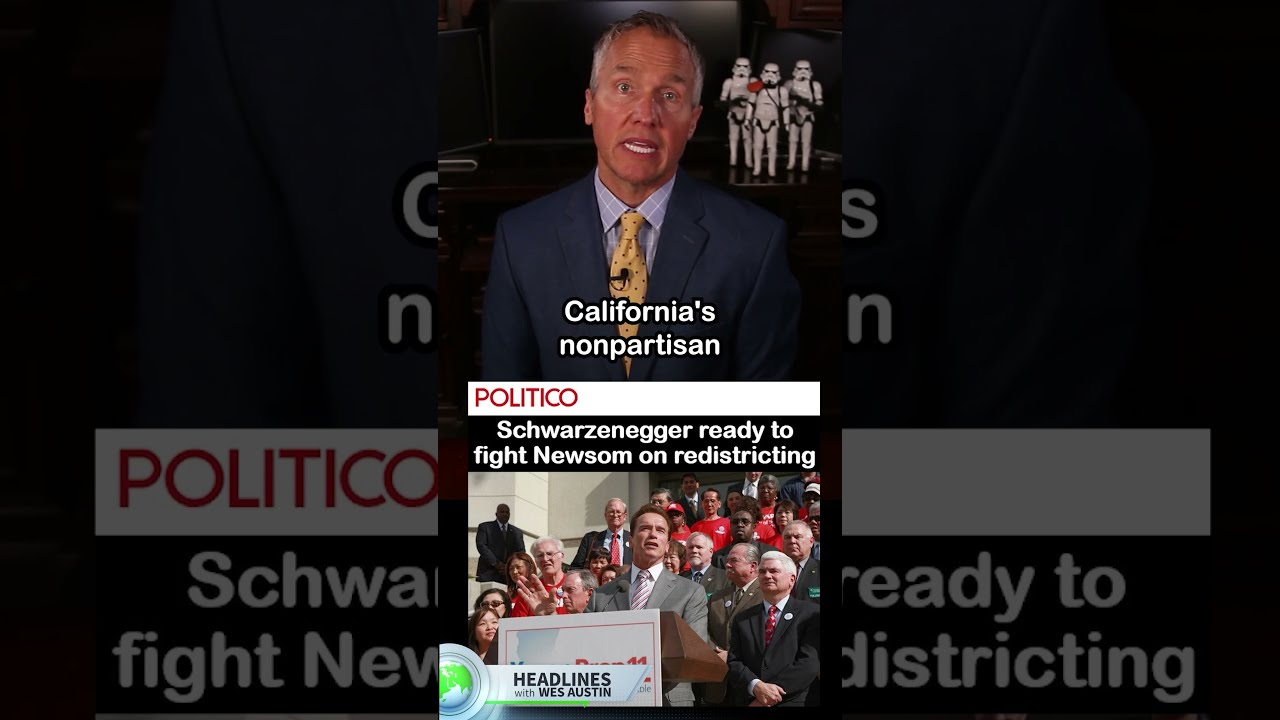Arnold Schwarzenegger Ready To Fight Gavin Newsom On Redistricting Shorts Arnoldschwarzenegger