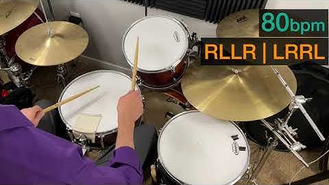 Drum Set Stick Control | Paradiddles Body Grid Part 2