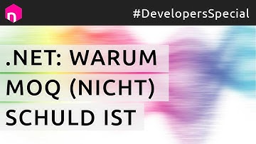 .NET: Warum MOQ (nicht) Schuld ist // deutsch