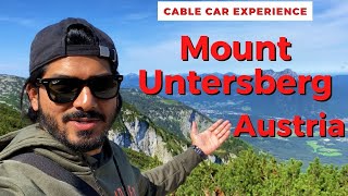 Cable Car Experience | Mount Untersberg | Austria
