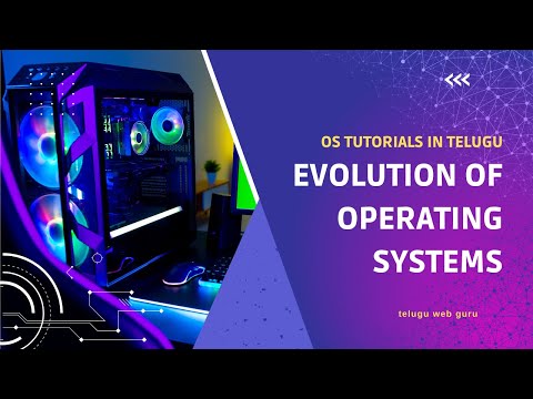 The Evolution of Operating Systems | Operating System Tutorial in Telugu  | Telugu Web Guru