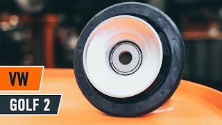 Assista a um guia em vídeo sobre como substituir Fole, suspensão pneumática em PORSCHE 924