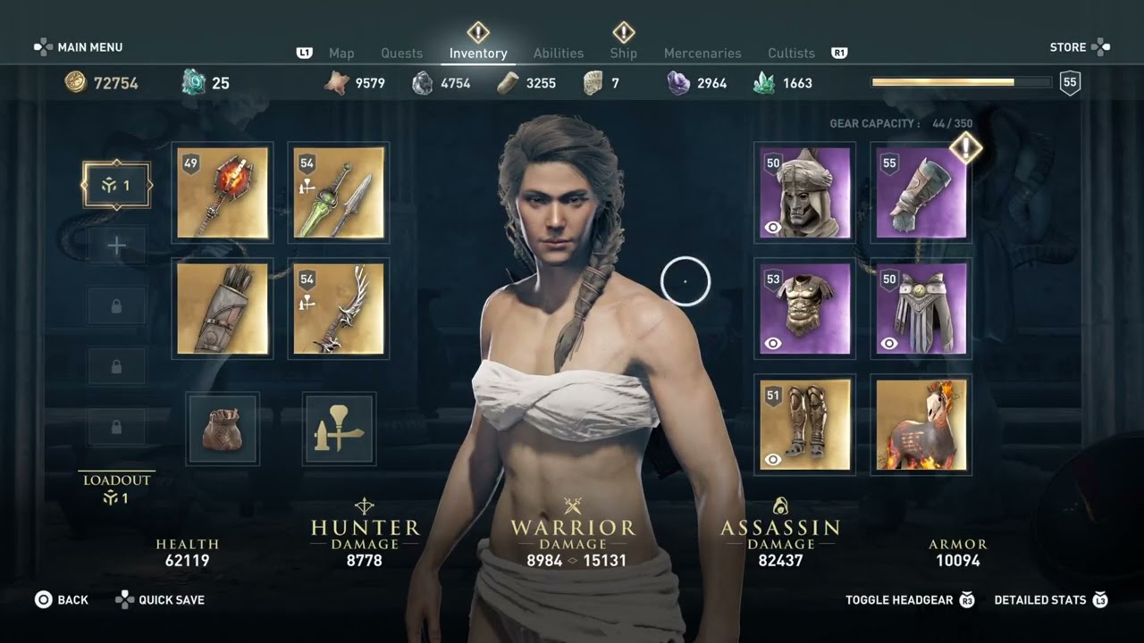 Assassin's Creed Odyssey pt44 Olympia cont + Mater + Lagos