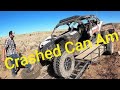 Arizona Strip Can Am Maverick Rollover Recovery