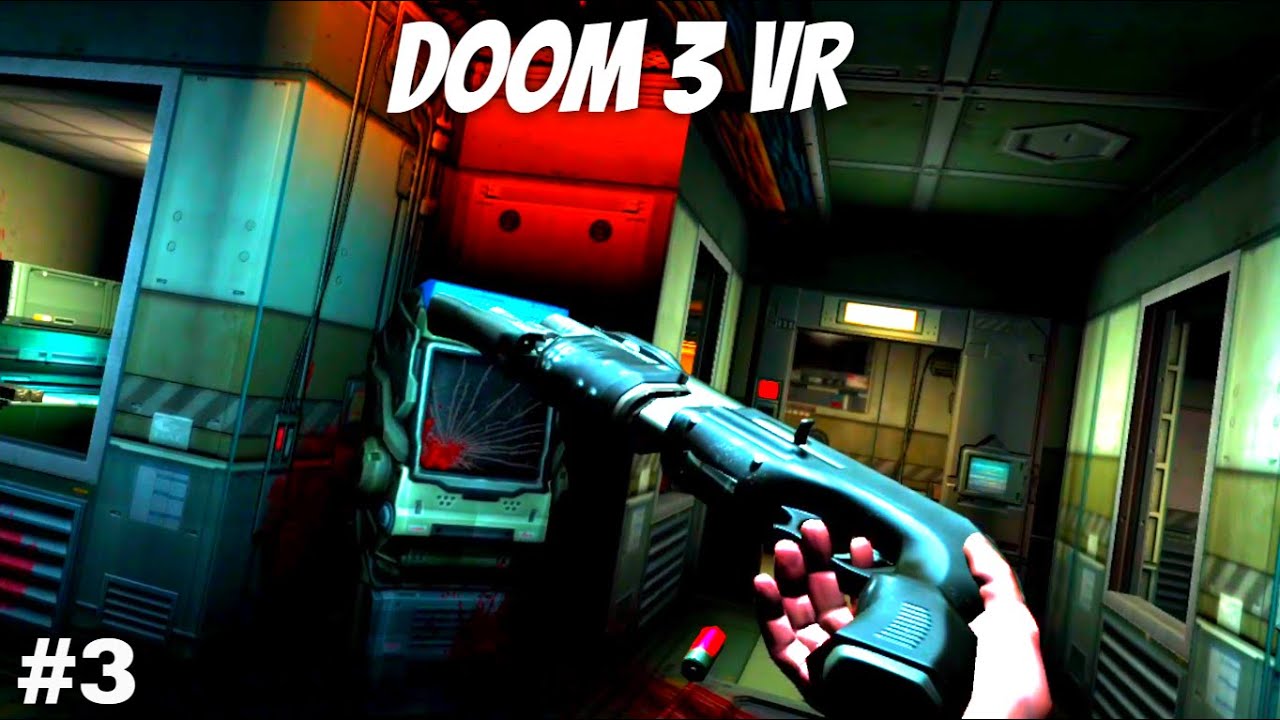 This Game Really Is A Horror Game! | Doom 3 VR {Part 3} in 2025