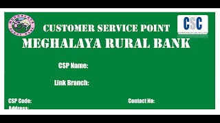 Meghalaya Rural Bank CSP Software Installation in One Click. screenshot 3