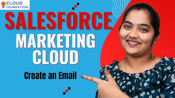 Create an Email in SFMC | SFMC Online Training | SFMC Online Course | SFMC Classes | CloudFoundation