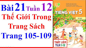 Tiếng Việt Lớp 5 Bài 21 Tuần 12 | Thế Giới Trong Trang Sách | Trang 105 - 109 | Kết Nối Tri Thức