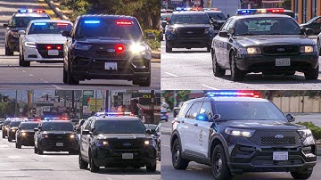LAPD Responding Code 3 (Compilation 17)