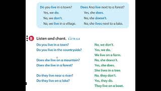 Listen and chant: activity B IMAGINE 3 student book pg. 57