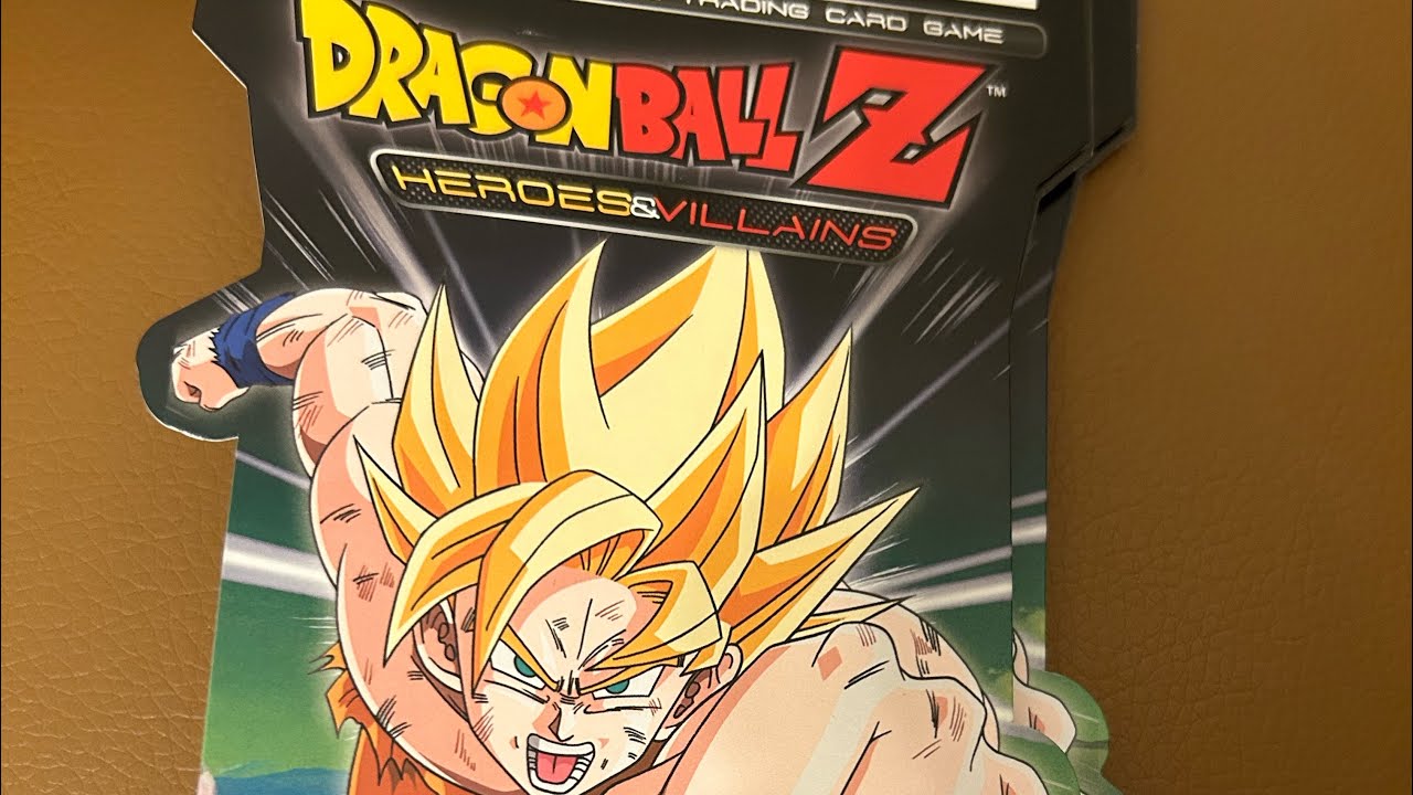 Panini DragonBall Z Heroes & Villains Trading Card Game 