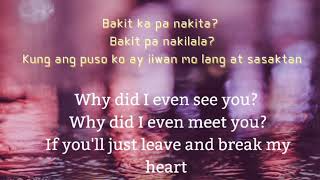 Jessa Zaragoza-Bakit Pa? (Lyric Video) (w/ English Translation)