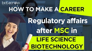 How to make a Career in Regulation Affairs after MSc in Life Science screenshot 4