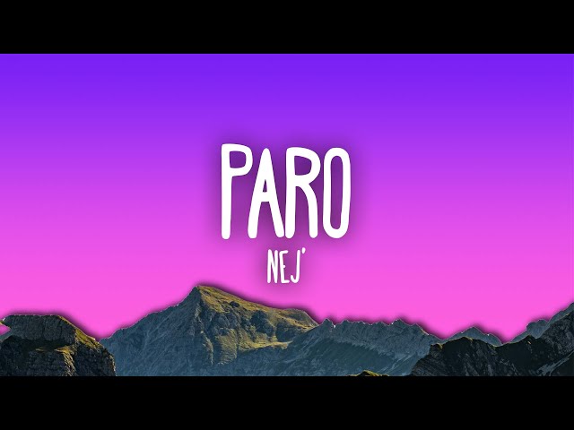 Nej - Paro | allo allo tik tok song class=