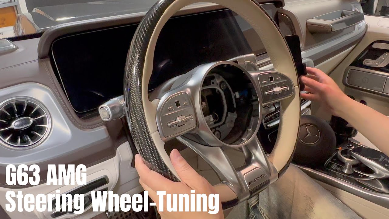 Mercedes Benz GWagon Steering WheelTuning YouTube