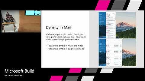 Microsoft Build 2018 Fluent Design System inside of Microsoft Office