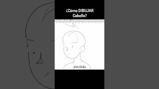 Dibujar Cabello es fácil de esta manera #dibujo