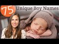 Our 2020 List of Unique Baby Boy Names - Names & Meanings!