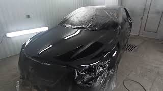 видео: Тест антистатического пистолета на черном авто картинка: Тест антистатического пистолета на черном авто